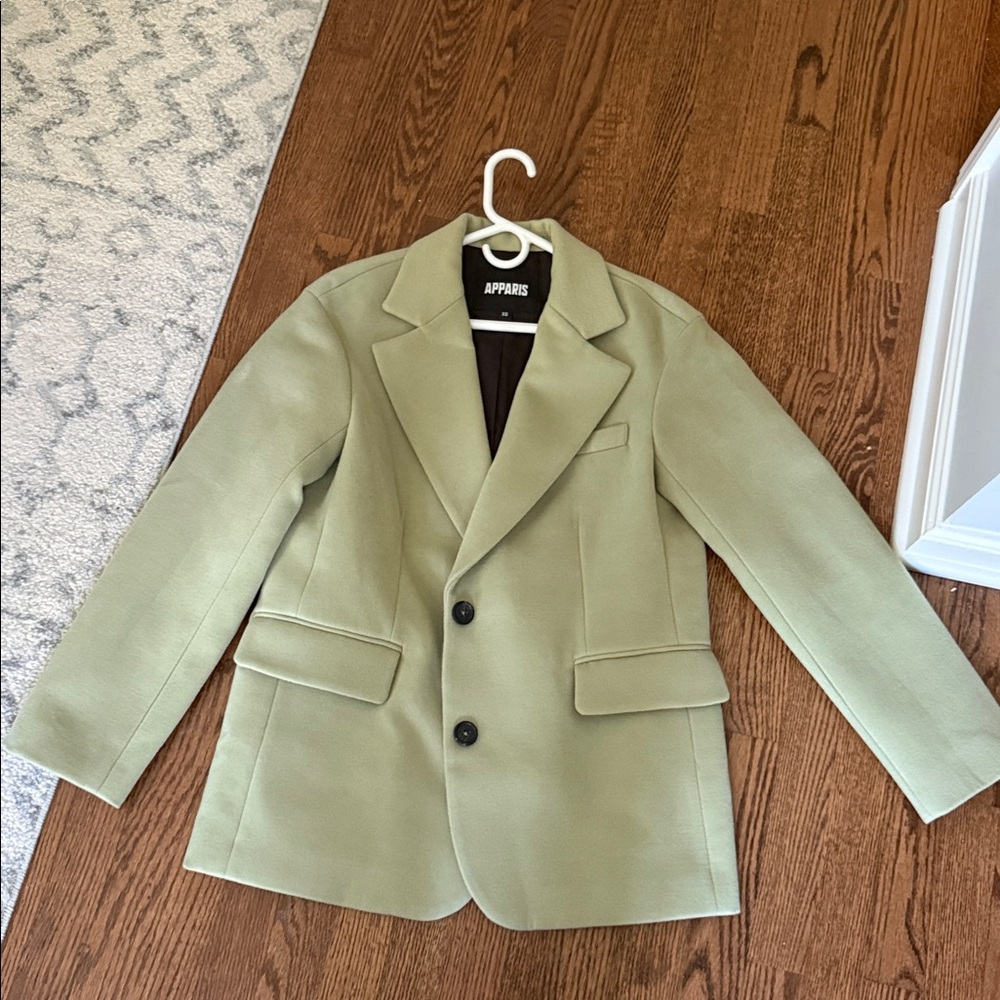 Apparis Sage Green oversized Blazer